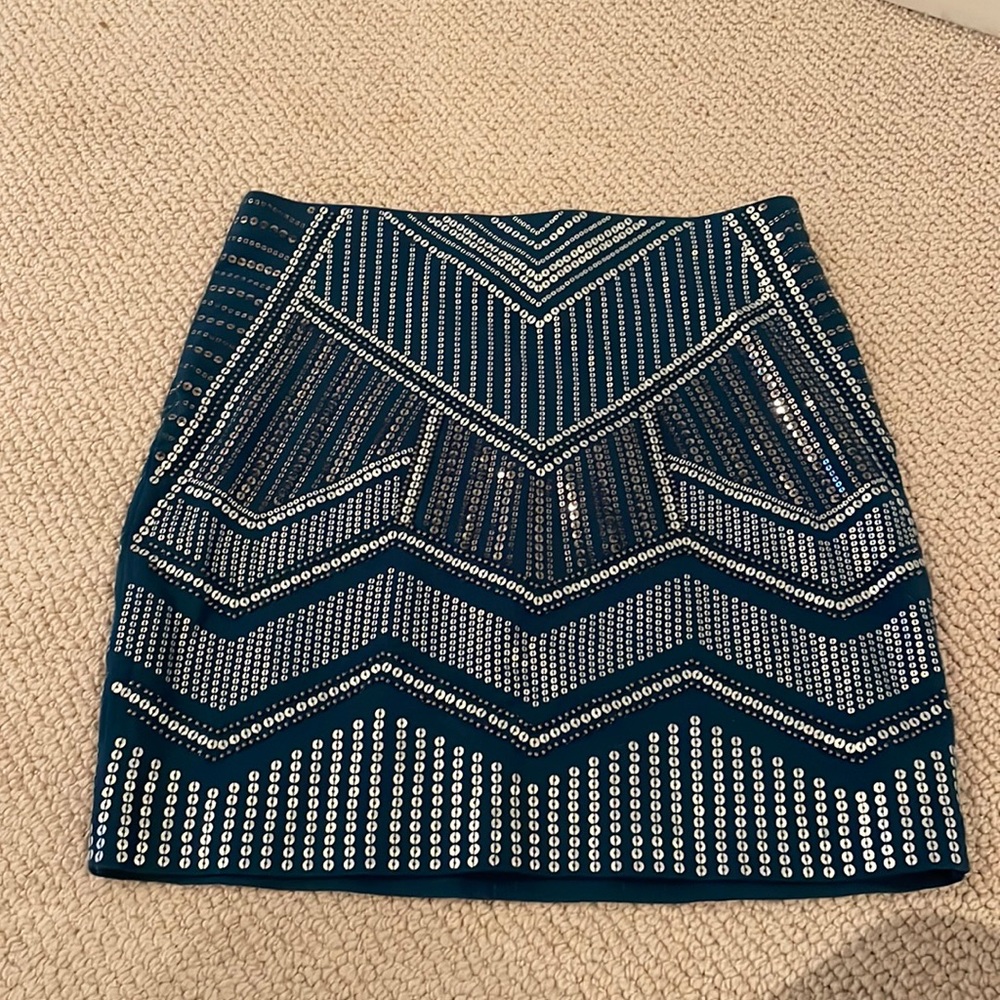 Sequence mini skirt XS